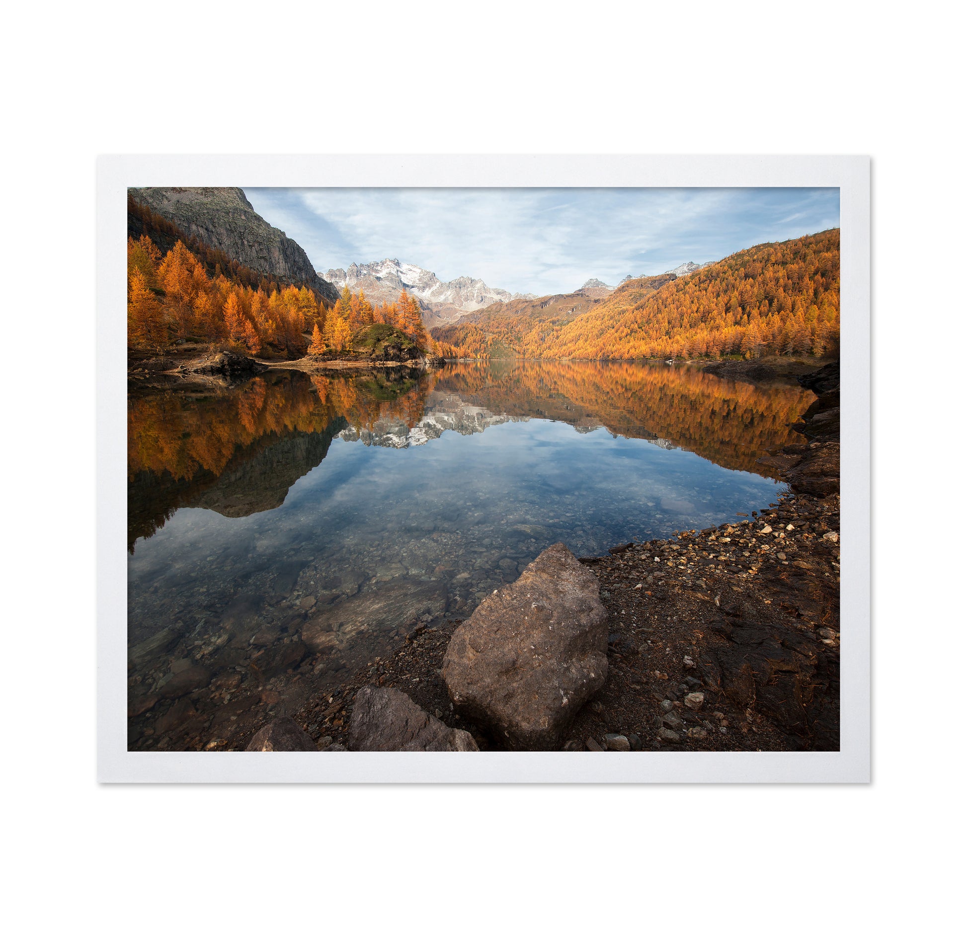 Alpine Lake Reflection No1