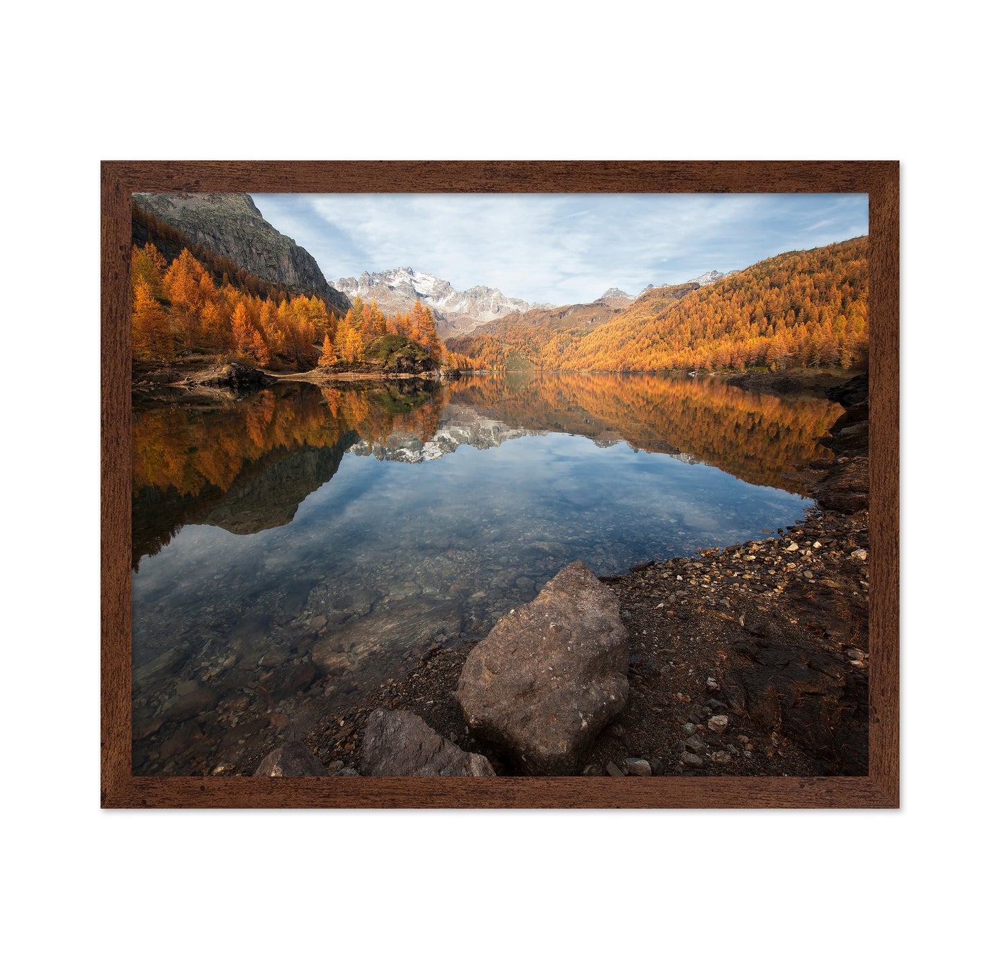Alpine Lake Reflection No1