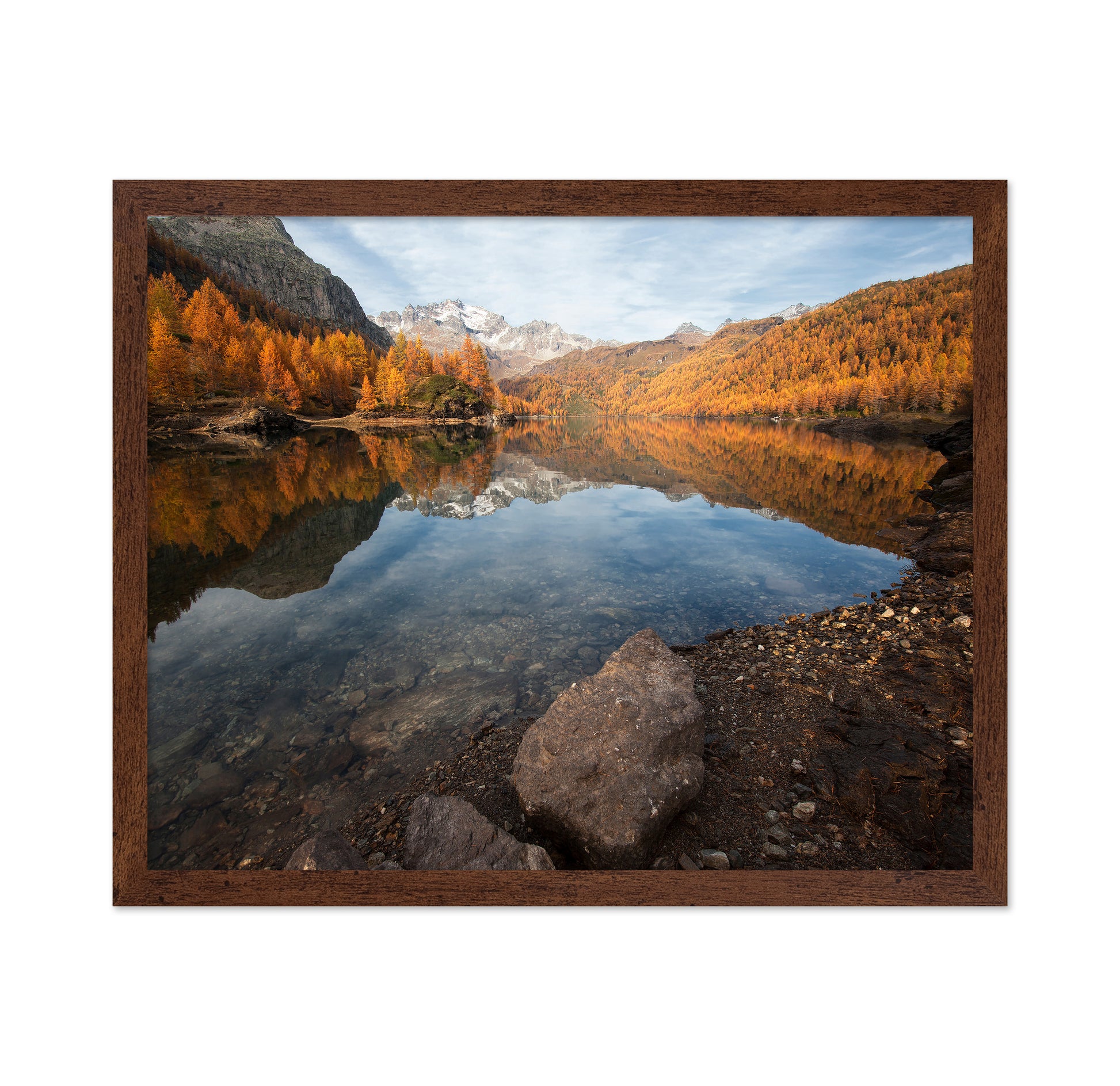 Alpine Lake Reflection No1