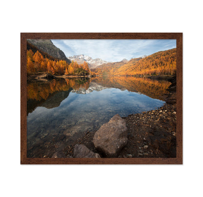Alpine Lake Reflection No1