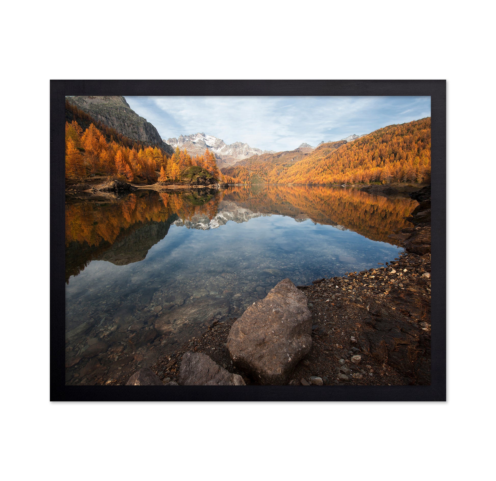 Alpine Lake Reflection No1