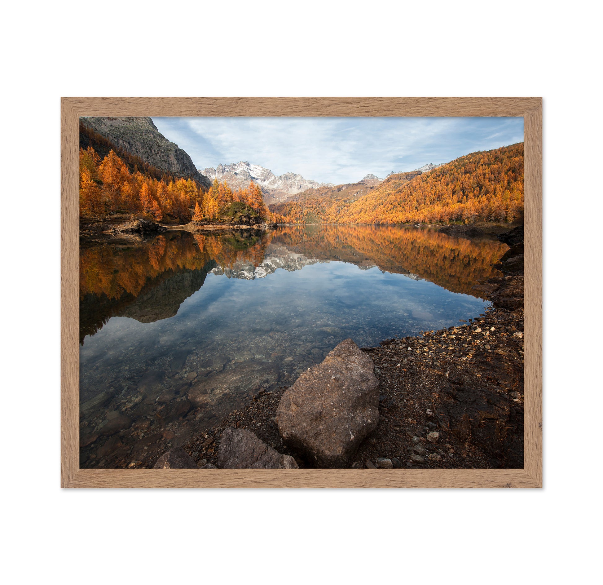 Alpine Lake Reflection No1