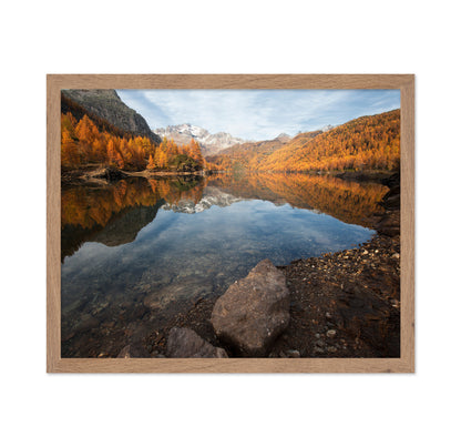 Alpine Lake Reflection No1