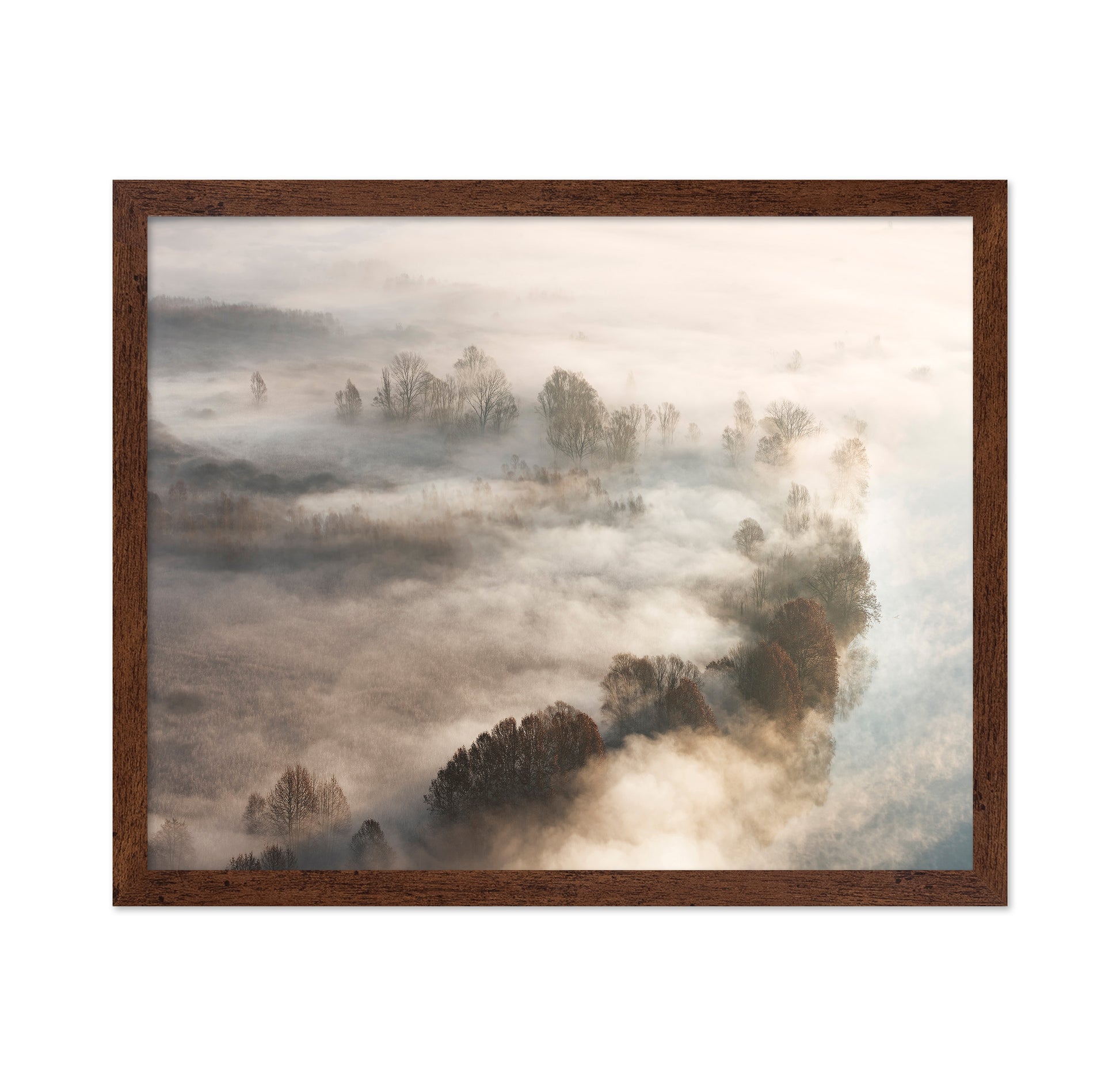 Foggy Landscape Layers