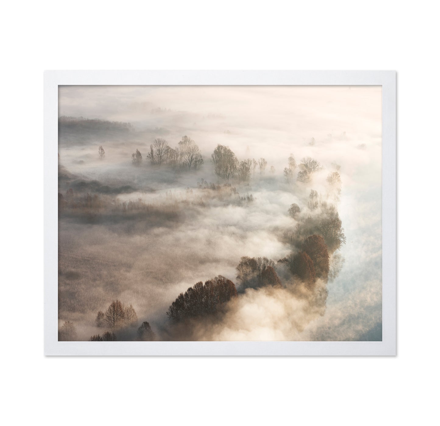 Foggy Landscape Layers