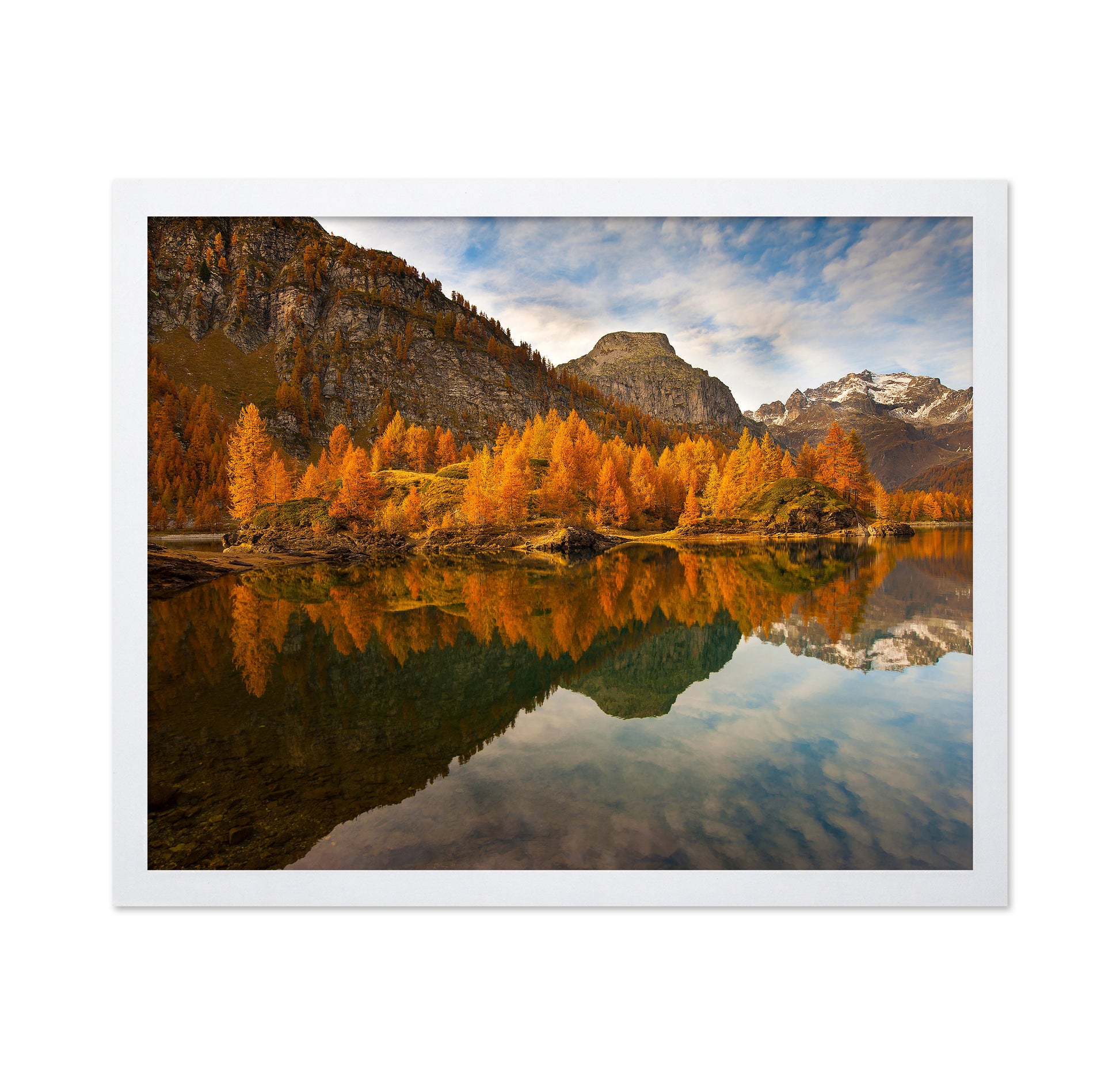 Autumn Alpine Reflection
