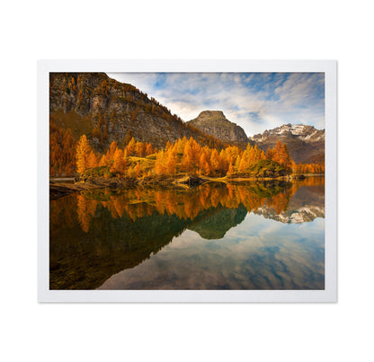 Autumn Alpine Reflection