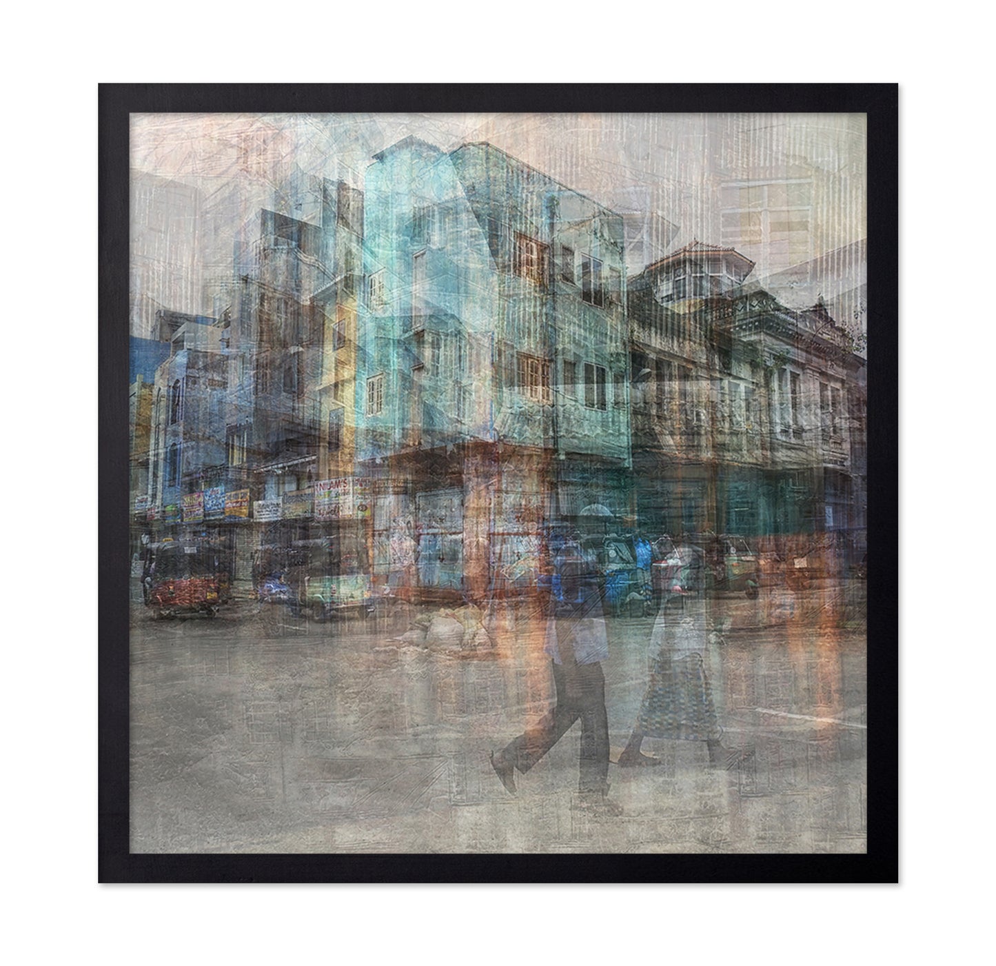 Abstract Colombo Street Scene