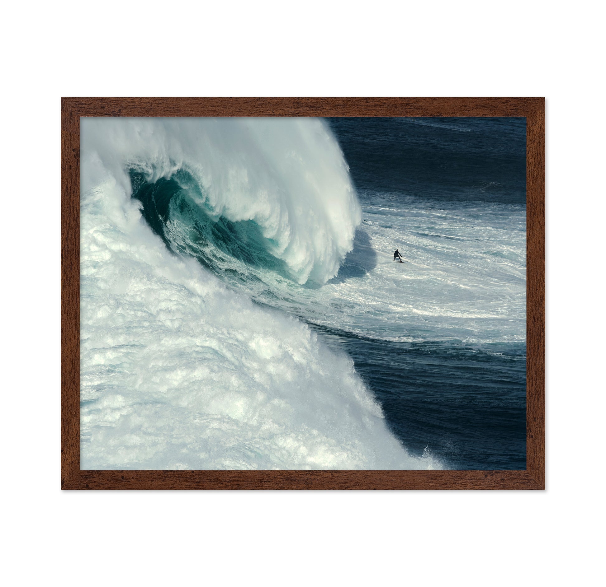 Big Wave Surfer Action