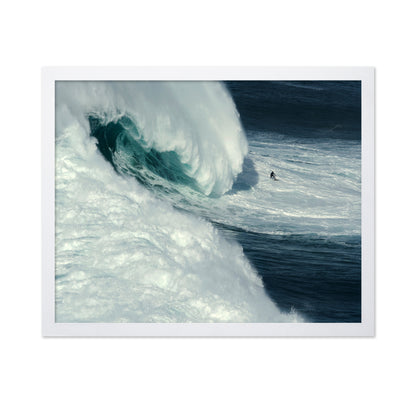 Big Wave Surfer Action