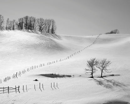 Winter Divide Landscape
