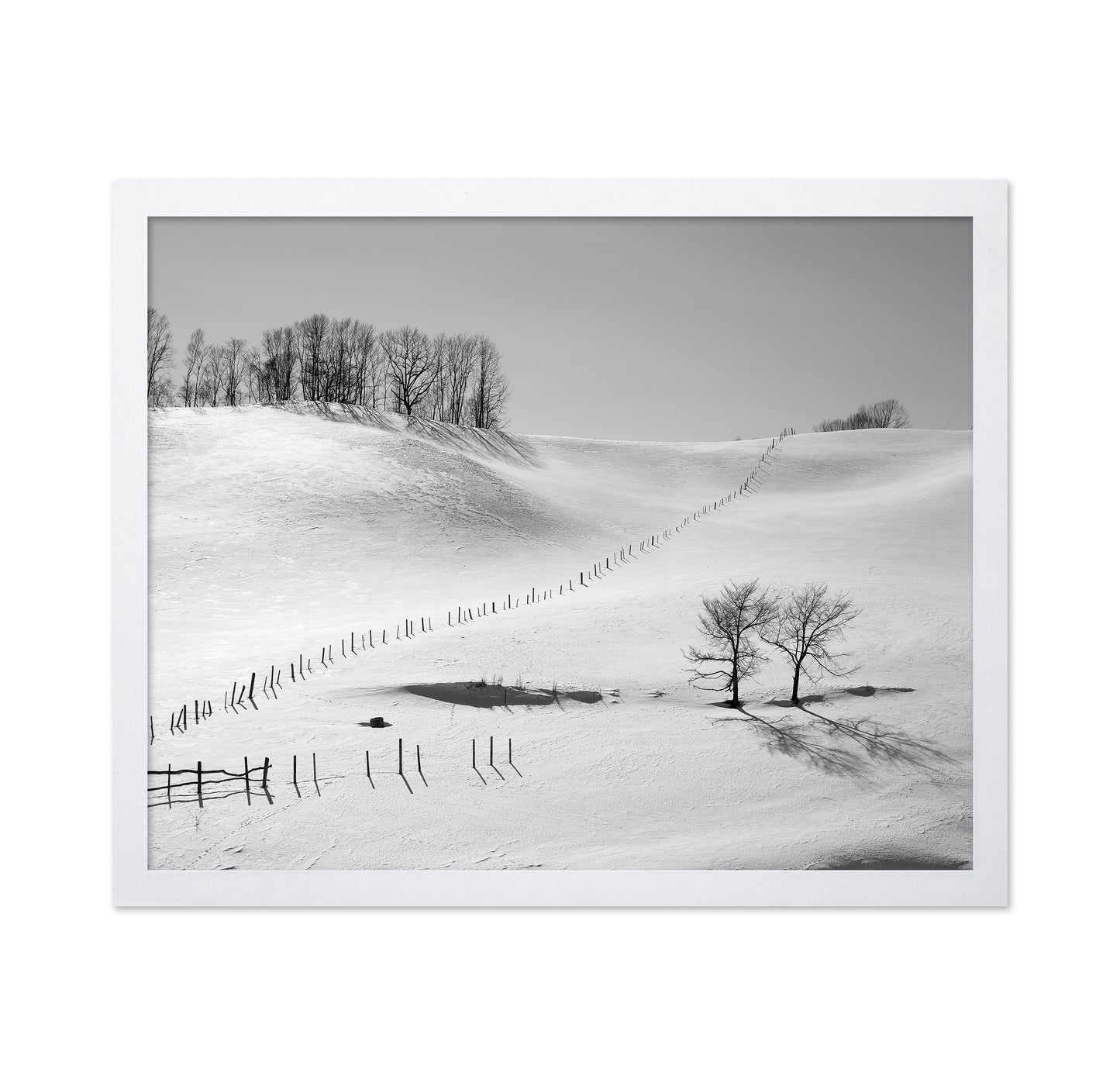 Winter Divide Landscape