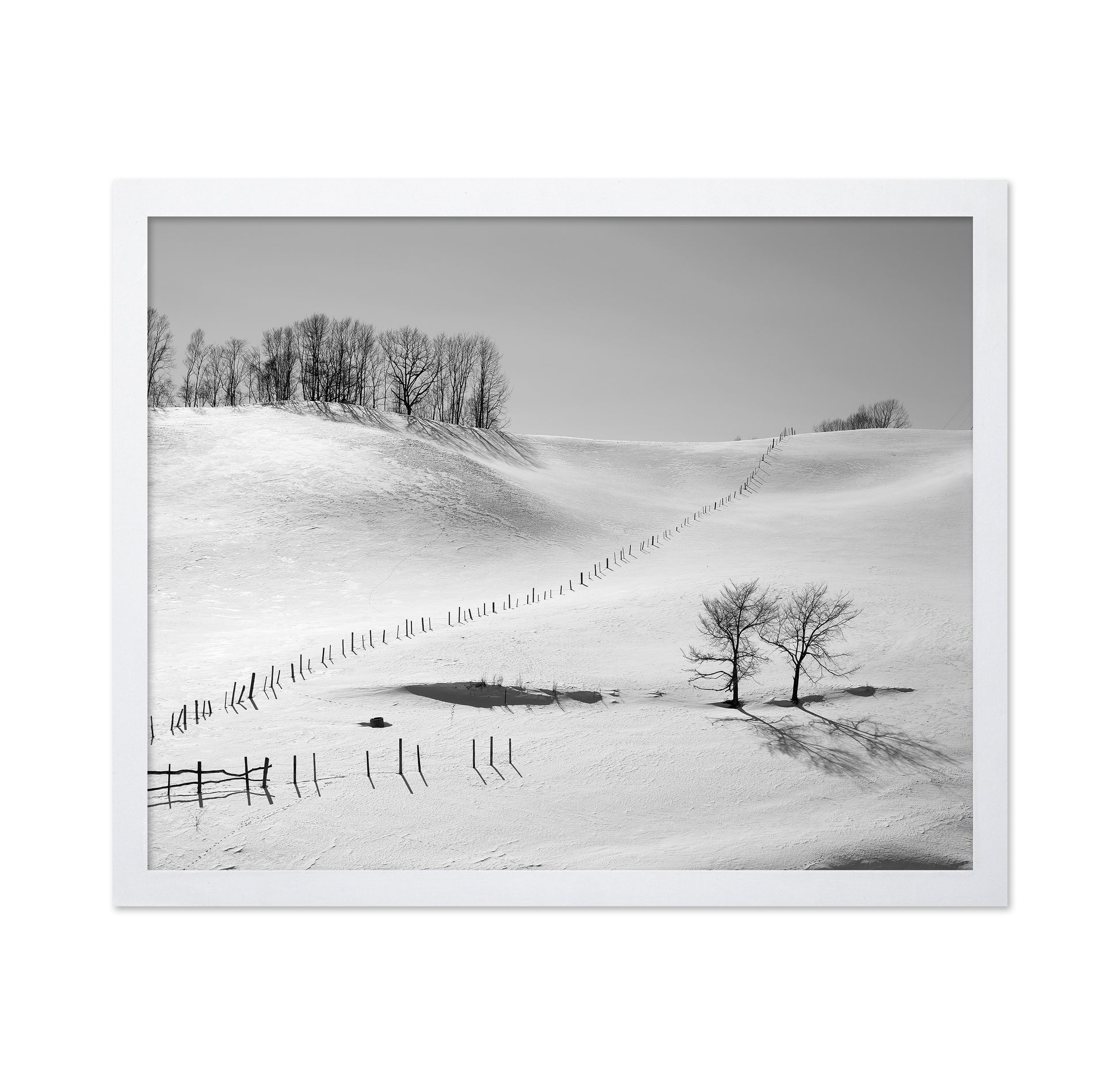 Winter Divide Landscape