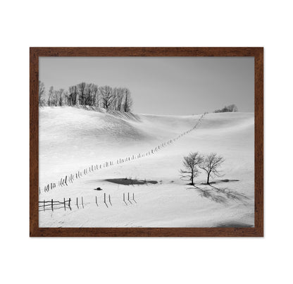 Winter Divide Landscape