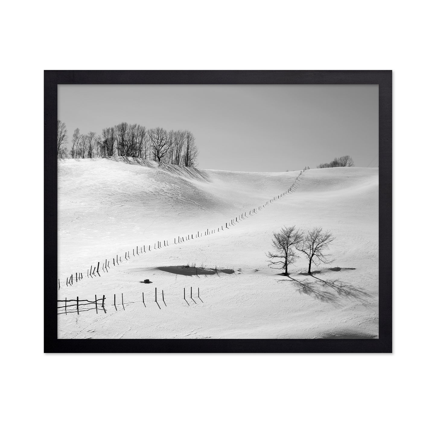 Winter Divide Landscape