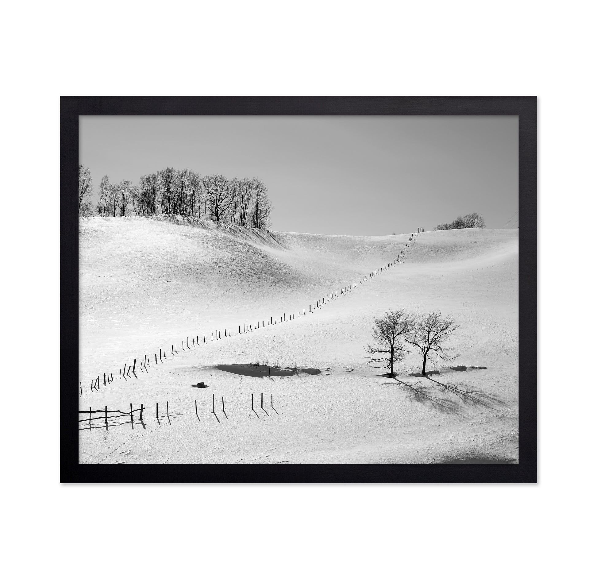 Winter Divide Landscape