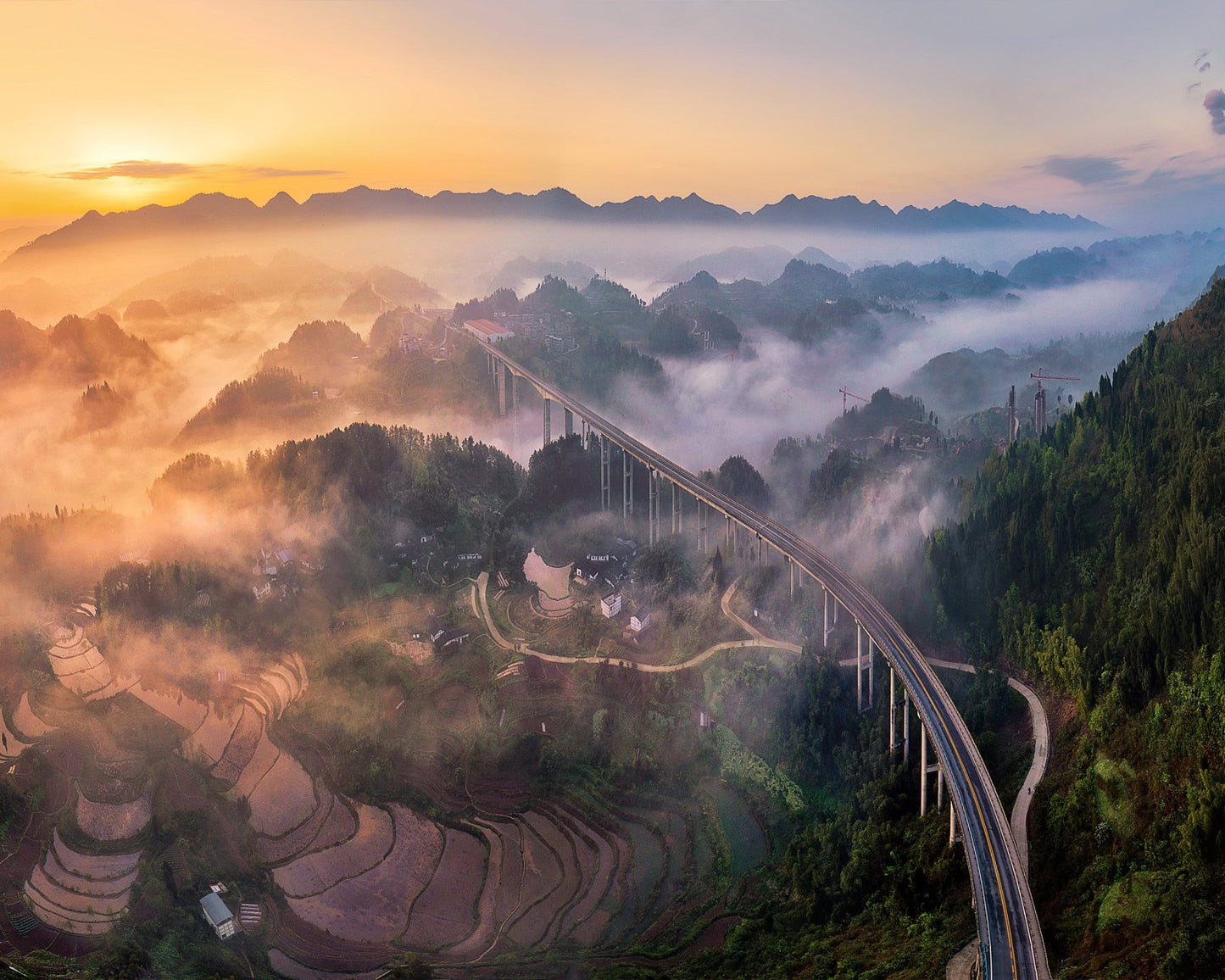 Bridge Above Misty Mountains