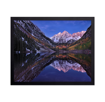 Maroon Bells Reflection at Dusk
