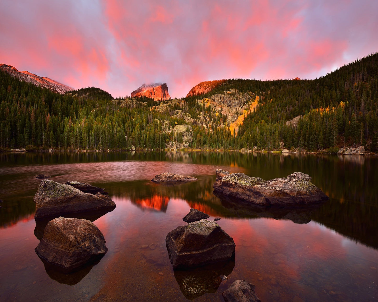 Bear Lake Sunrise Reflection
