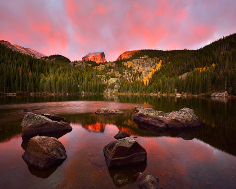 Bear Lake Sunrise Reflection