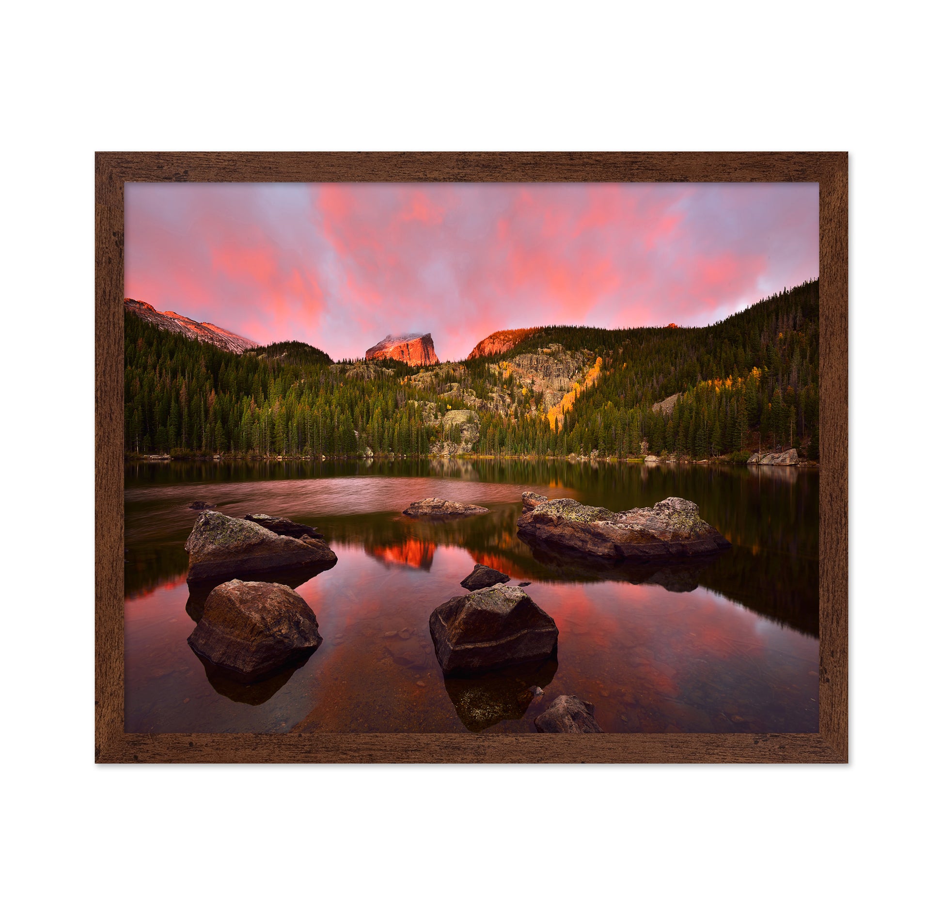 Bear Lake Sunrise Reflection