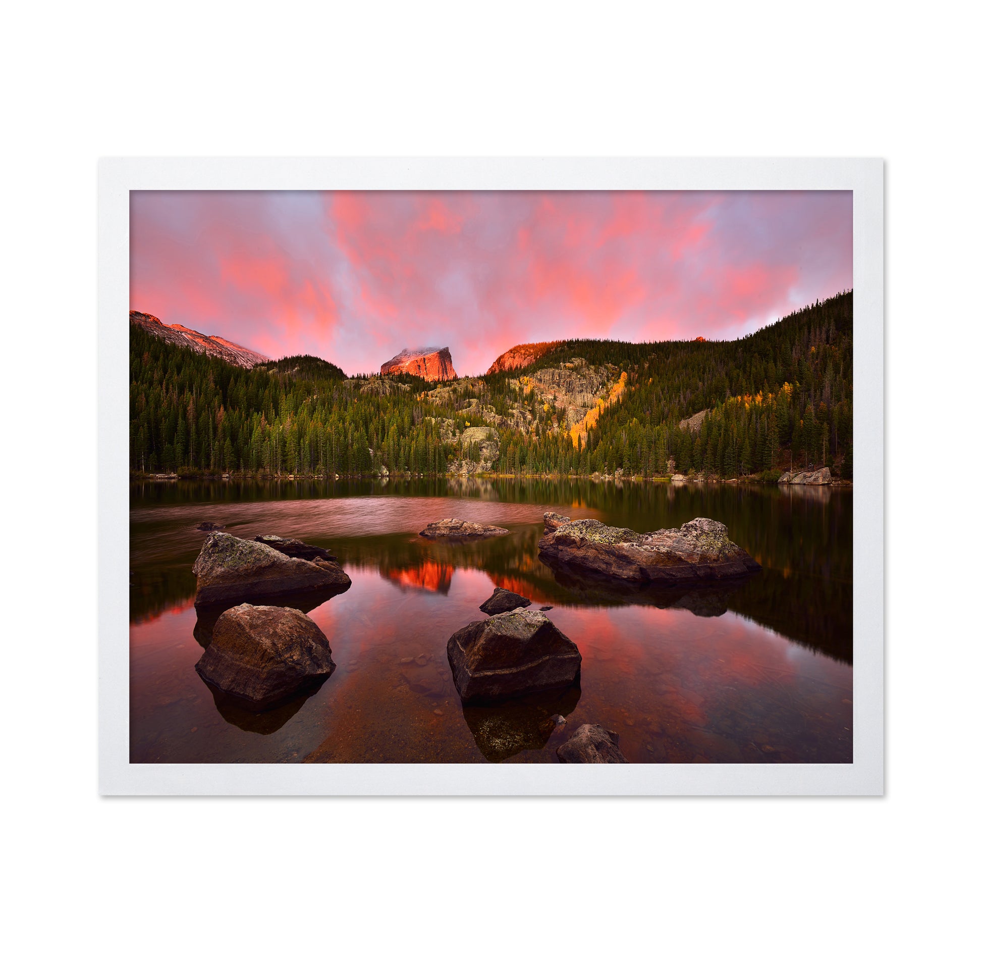 Bear Lake Sunrise Reflection