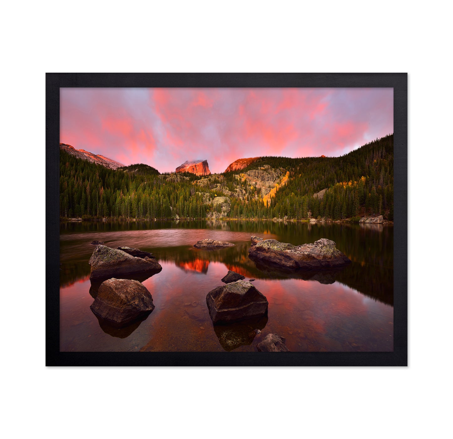Bear Lake Sunrise Reflection