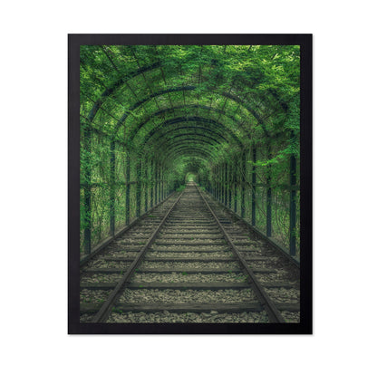 Green Railway Tunnel Path