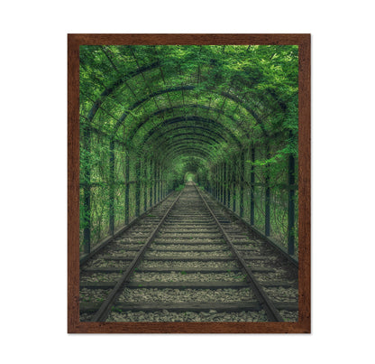Green Railway Tunnel Path