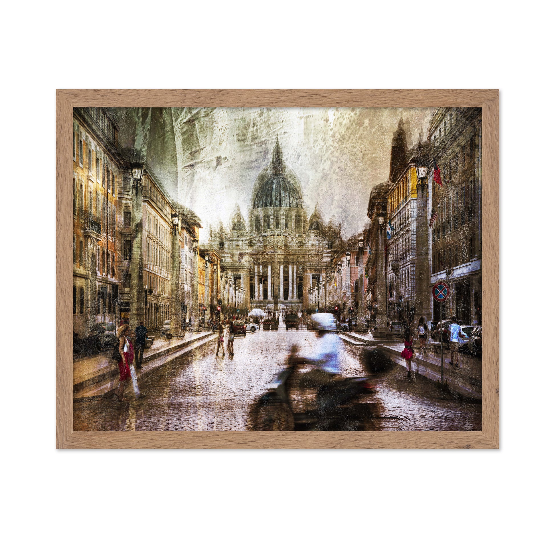 St Peter Basilica Street Scene