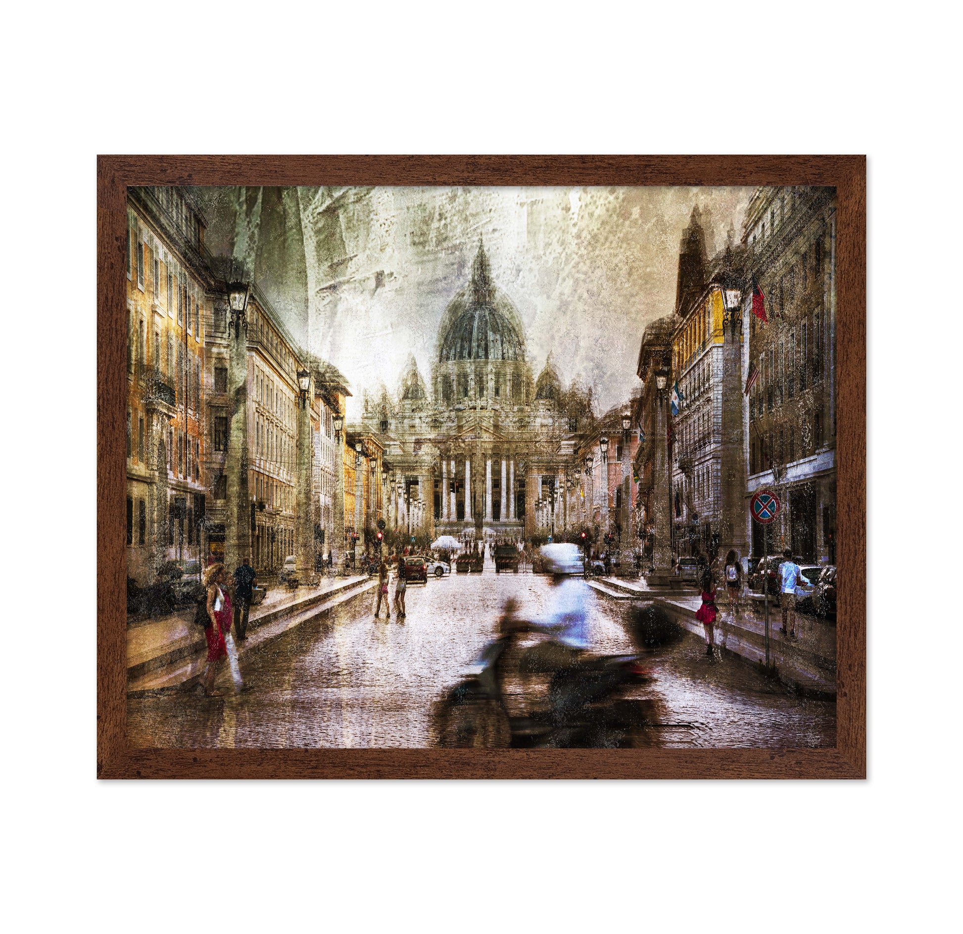 St Peter Basilica Street Scene