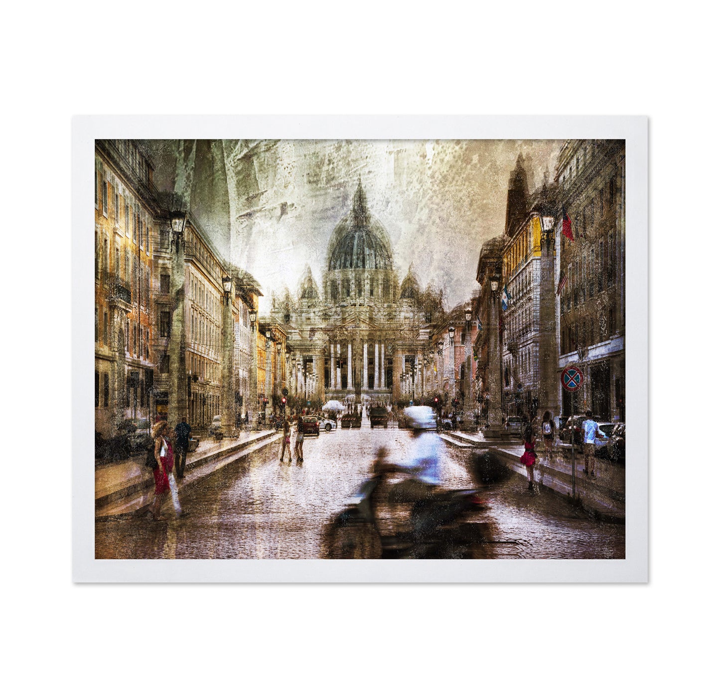 St Peter Basilica Street Scene