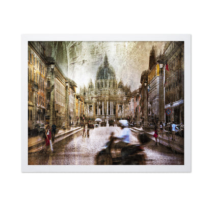 St Peter Basilica Street Scene
