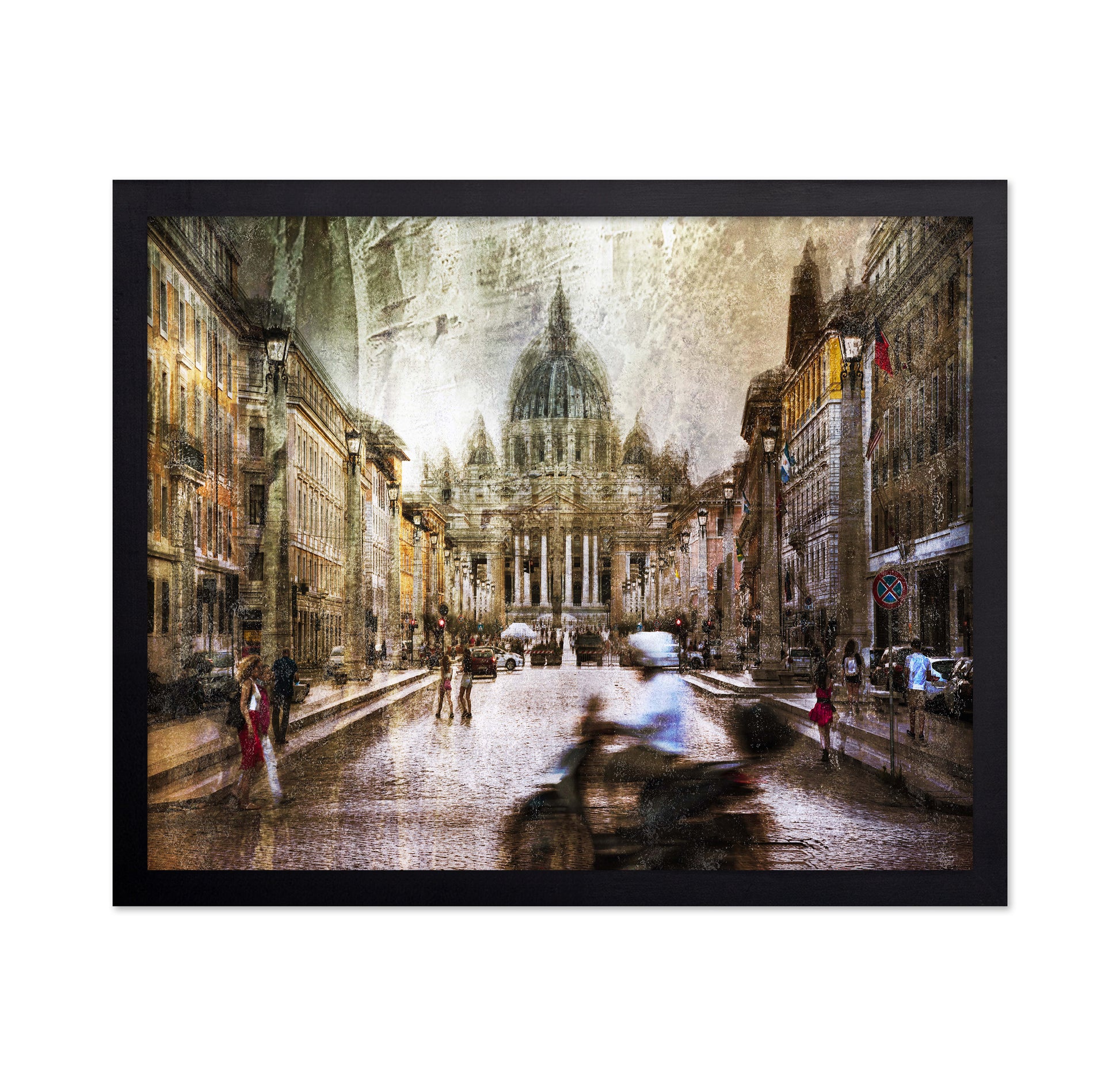 St Peter Basilica Street Scene
