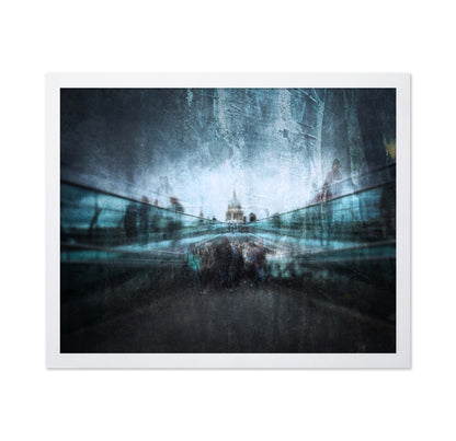 Millennium Bridge Abstract Scene