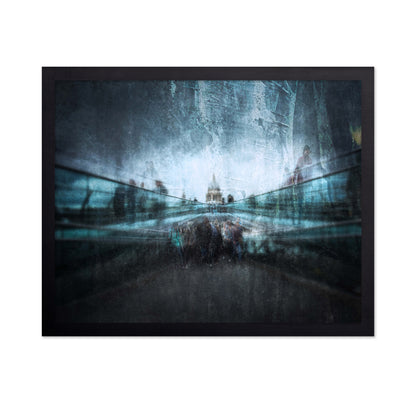 Millennium Bridge Abstract Scene