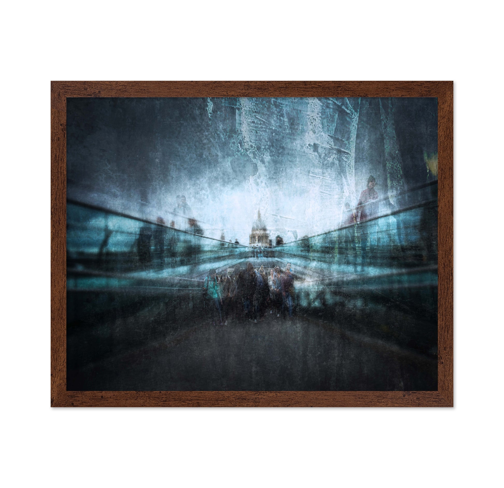 Millennium Bridge Abstract Scene