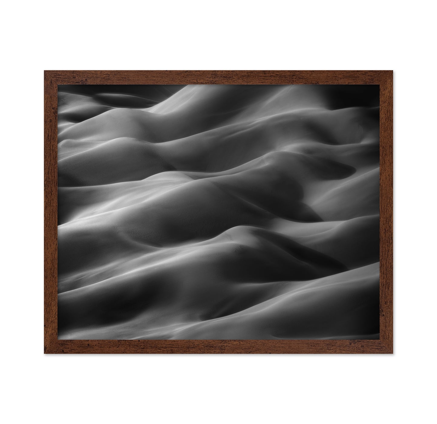 Abstract Sand Dunes Monochrome