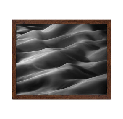 Abstract Sand Dunes Monochrome
