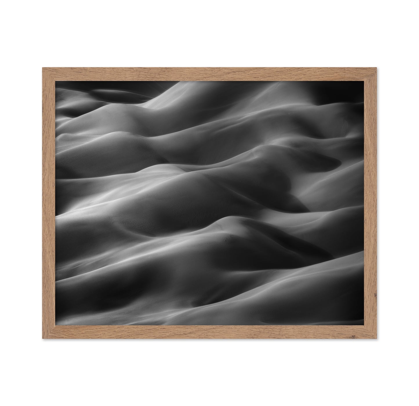 Abstract Sand Dunes Monochrome