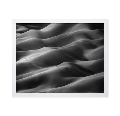 Abstract Sand Dunes Monochrome