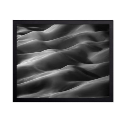 Abstract Sand Dunes Monochrome