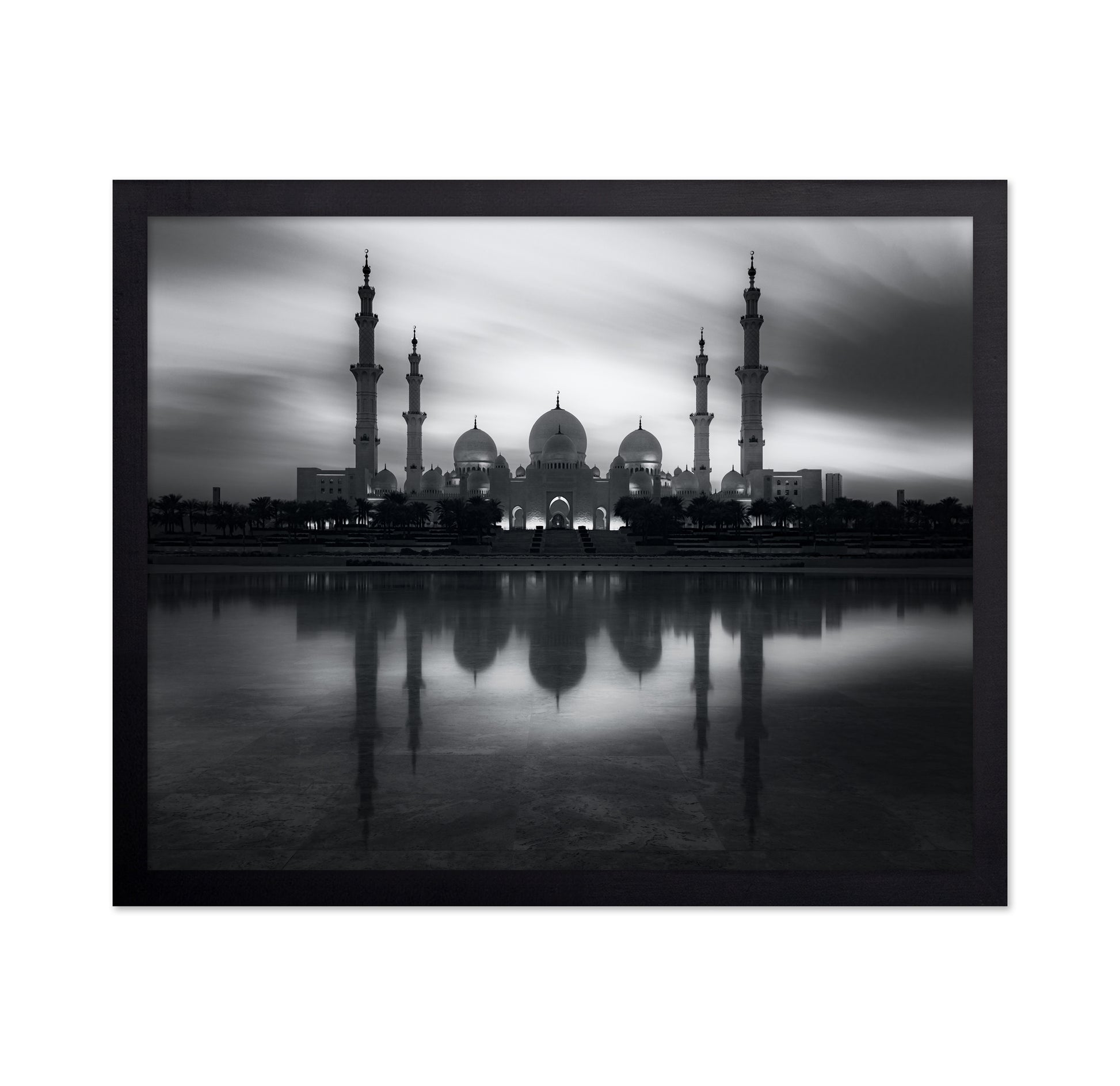 Mosque Reflection Night
