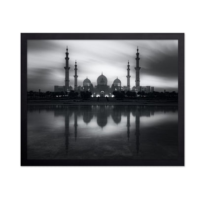 Mosque Reflection Night
