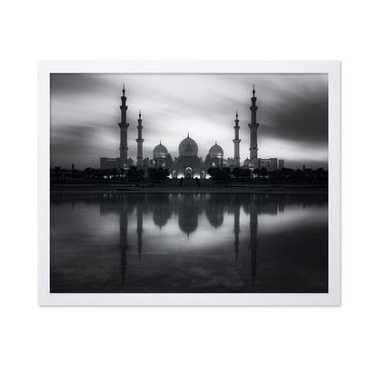 Mosque Reflection Night