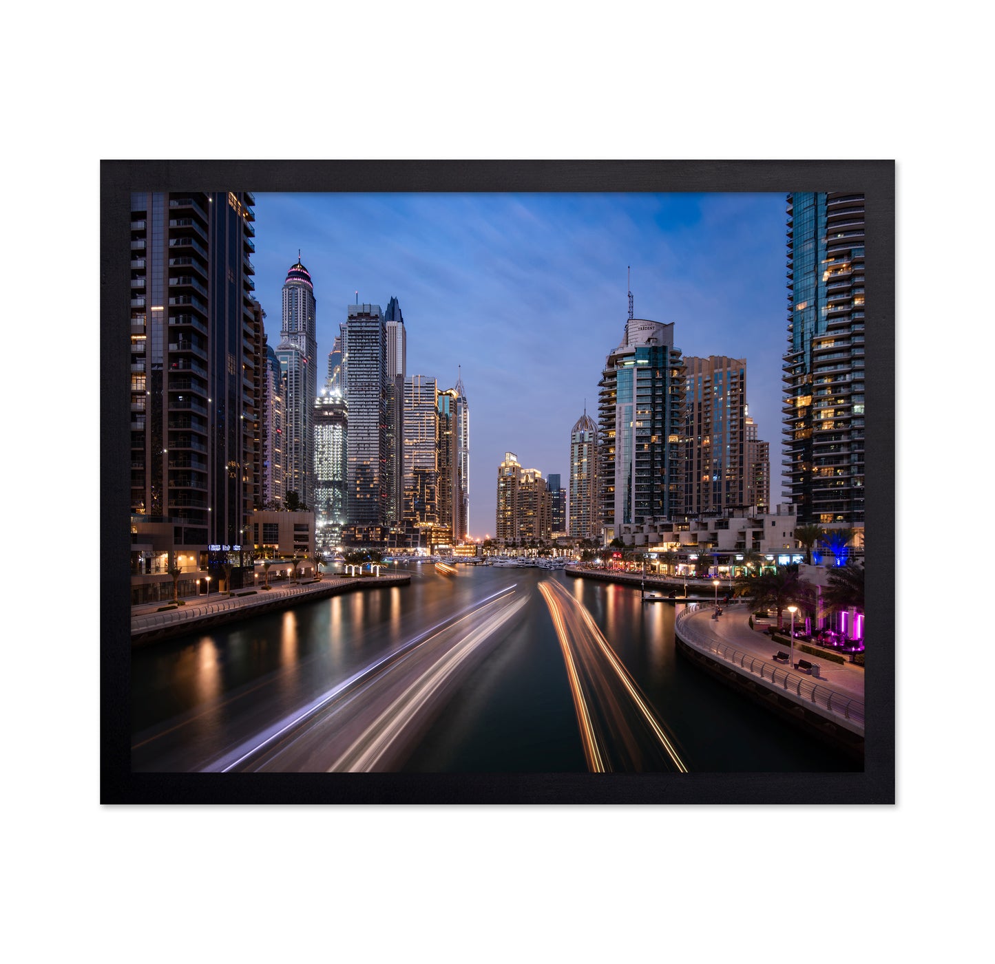City Marina Night Lights