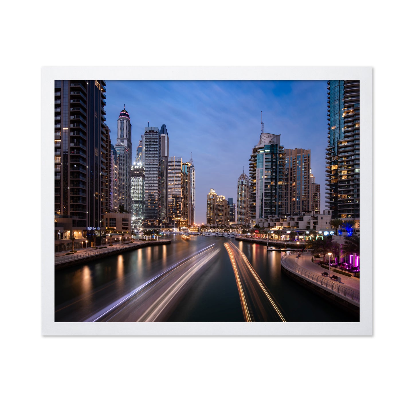 City Marina Night Lights