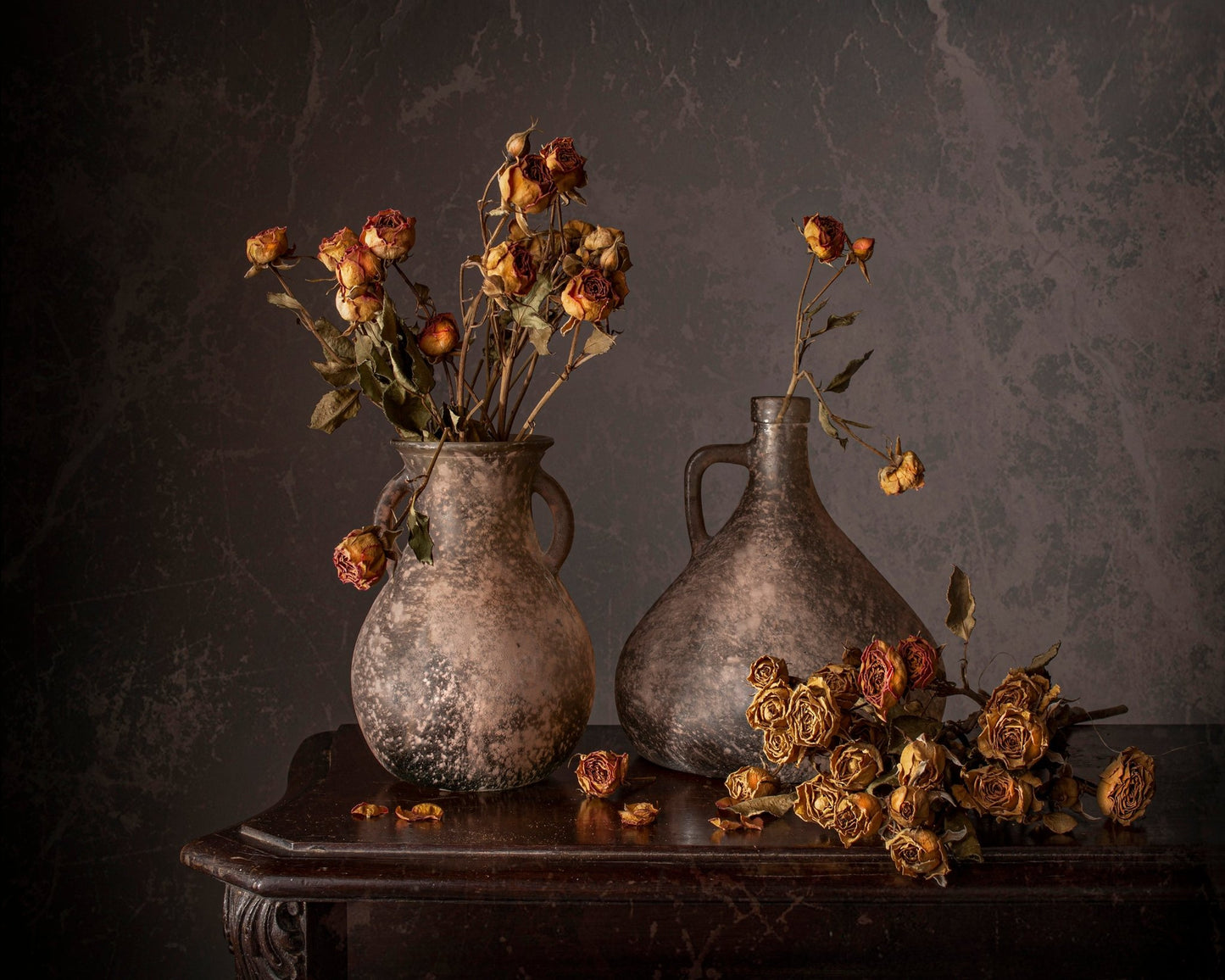 Vintage Rose Still Life