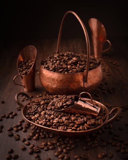 Copper Coffee Beans