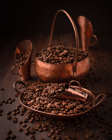 Copper Coffee Beans